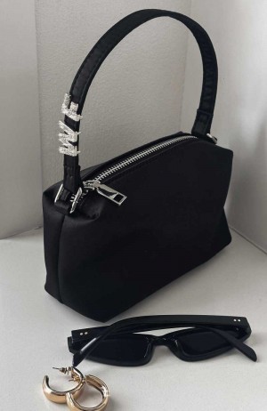 White Fox After Hours Mini Bag Black | KEZOYV-365