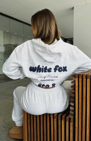 White Fox Era 8 Oversized Hoodie Galaxy | ZDIVQR-170