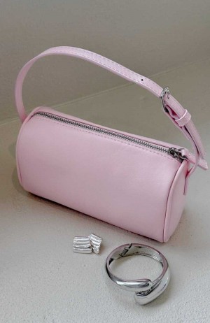 White Fox Never Miss Top Handle Bag Baby Pink | NQSRHV-509