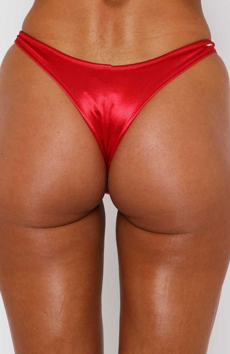 White Fox Anastasia Bottoms Red | XPKDHV-872