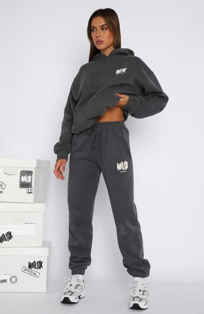 White Fox Archive 6.0 Sweatpants Ash | SQIFRP-391