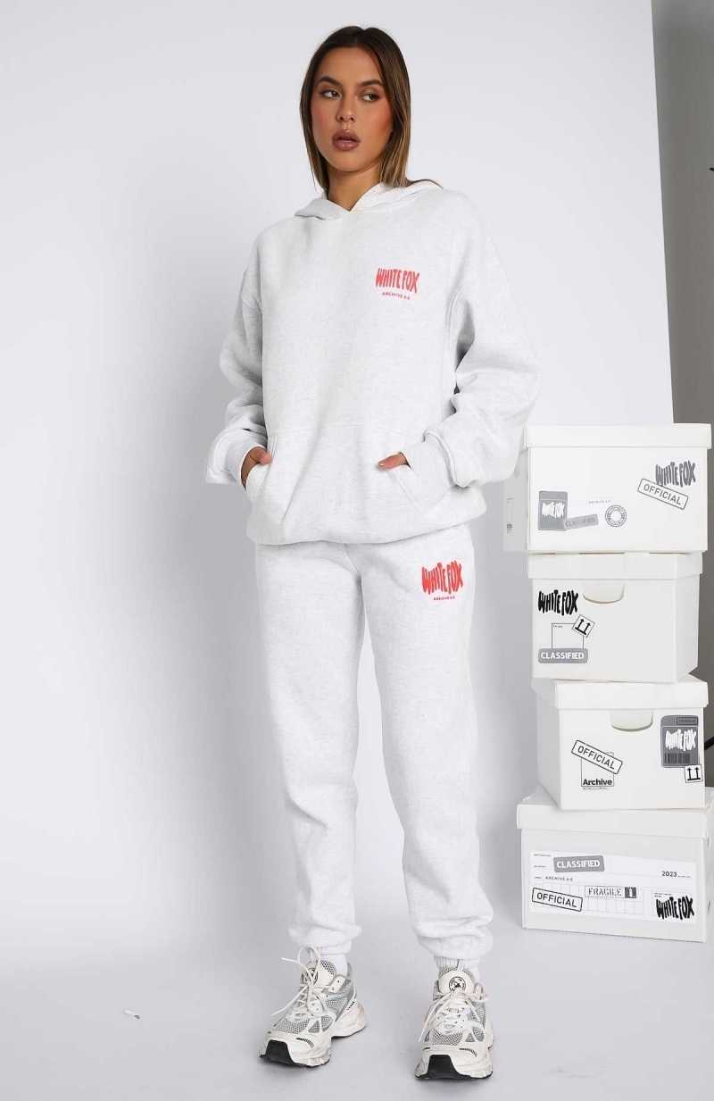 White Fox Archive 6.0 Sweatpants Cloudburst | OUJIAK-096