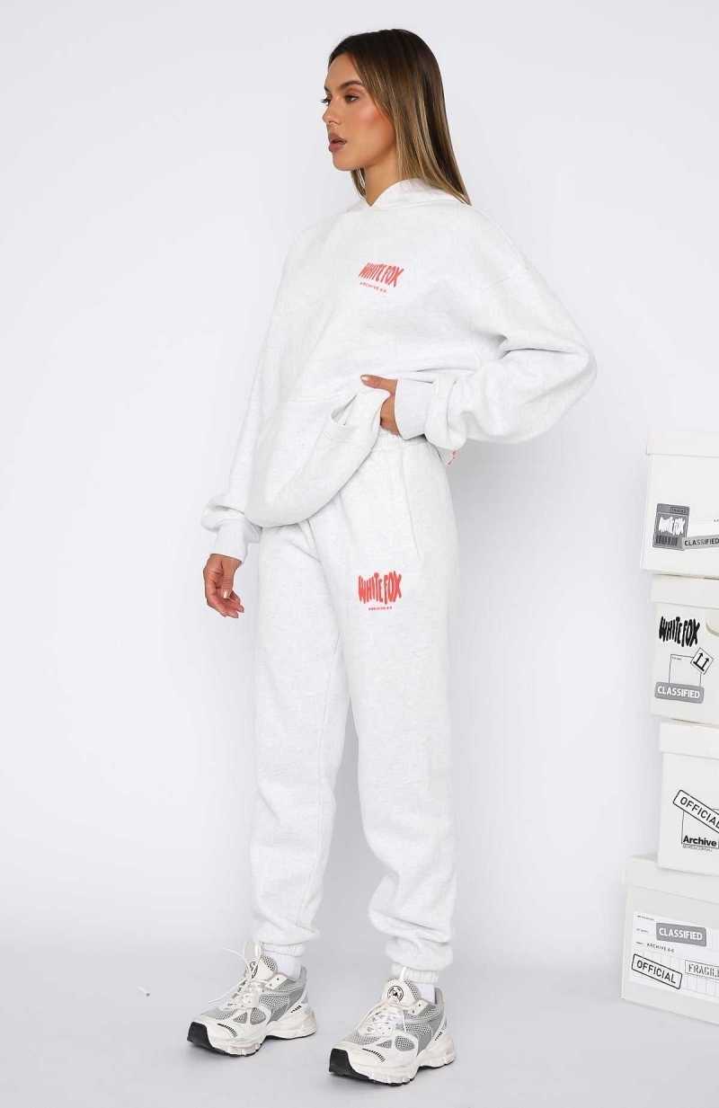 White Fox Archive 6.0 Sweatpants Cloudburst | OUJIAK-096