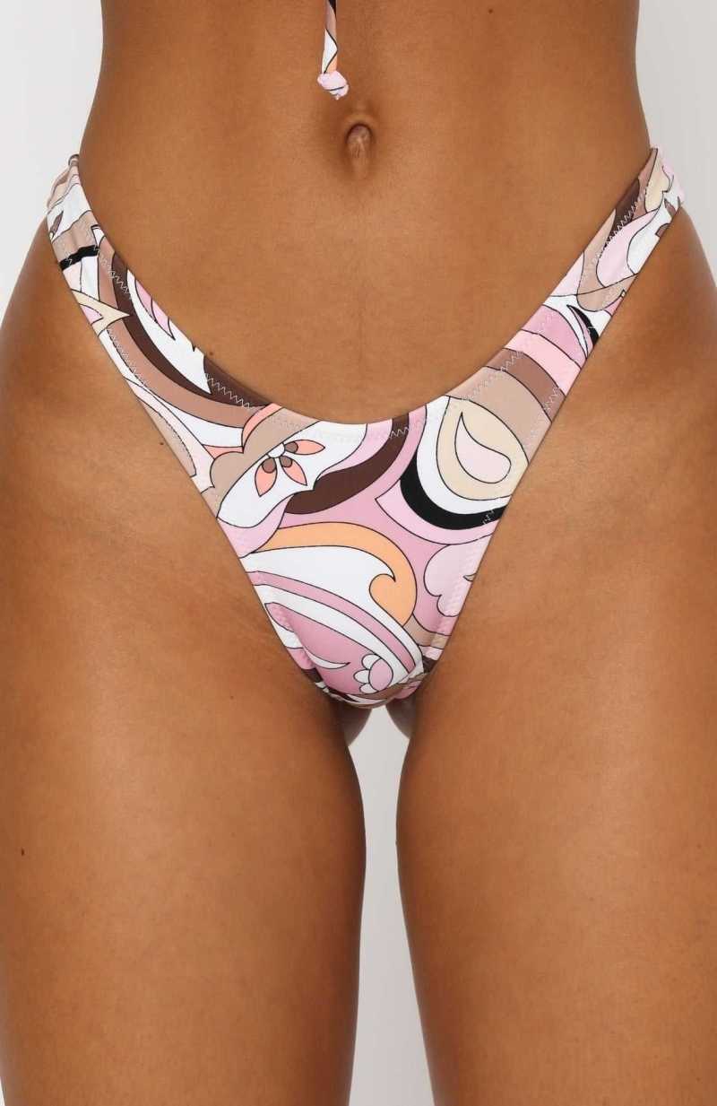 White Fox Belmont Bottoms Geo Print | JCFBUQ-605