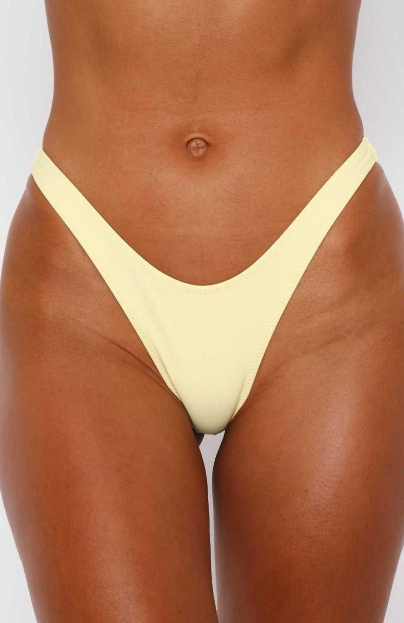 White Fox Belmont Bottoms Lemon | HAZTDL-259