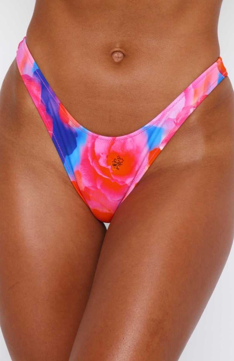 White Fox Belmont Bottoms Royal Floral | OVXJCF-754