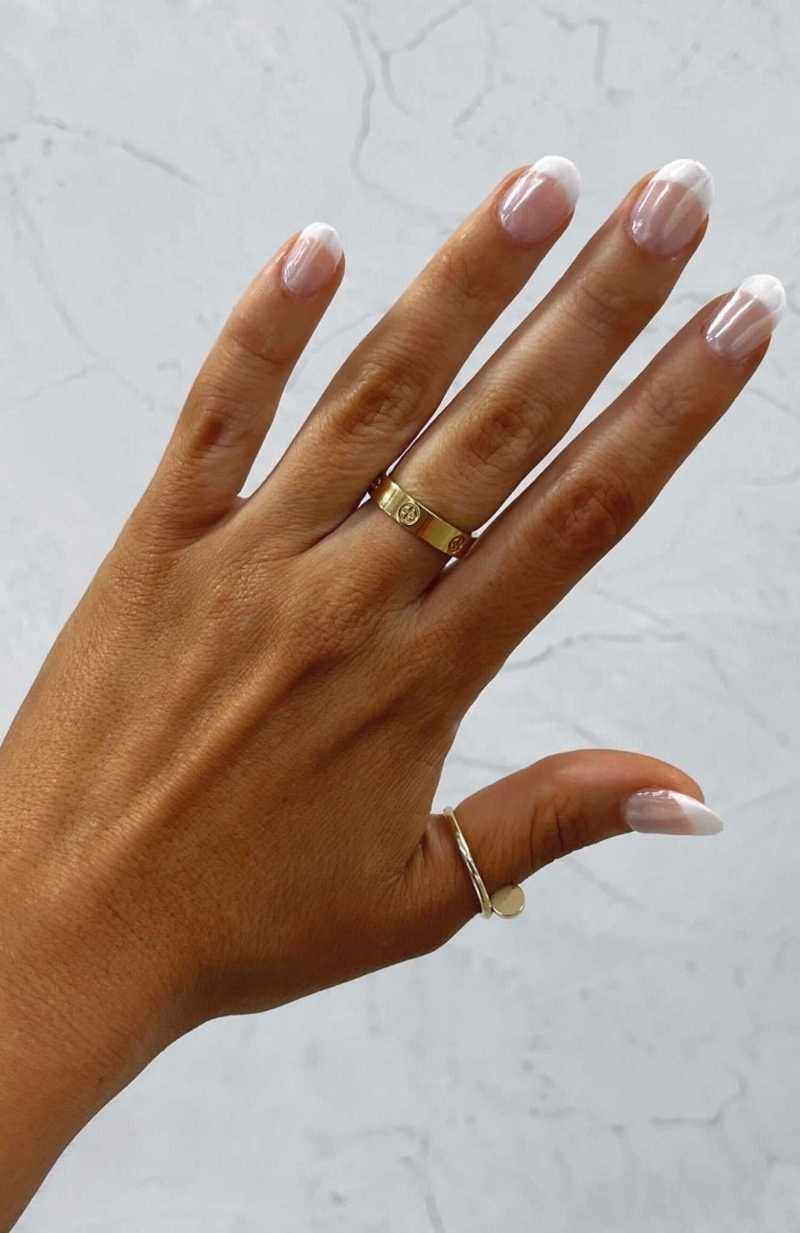 White Fox Bridie Ring Gold | LUVWCD-782