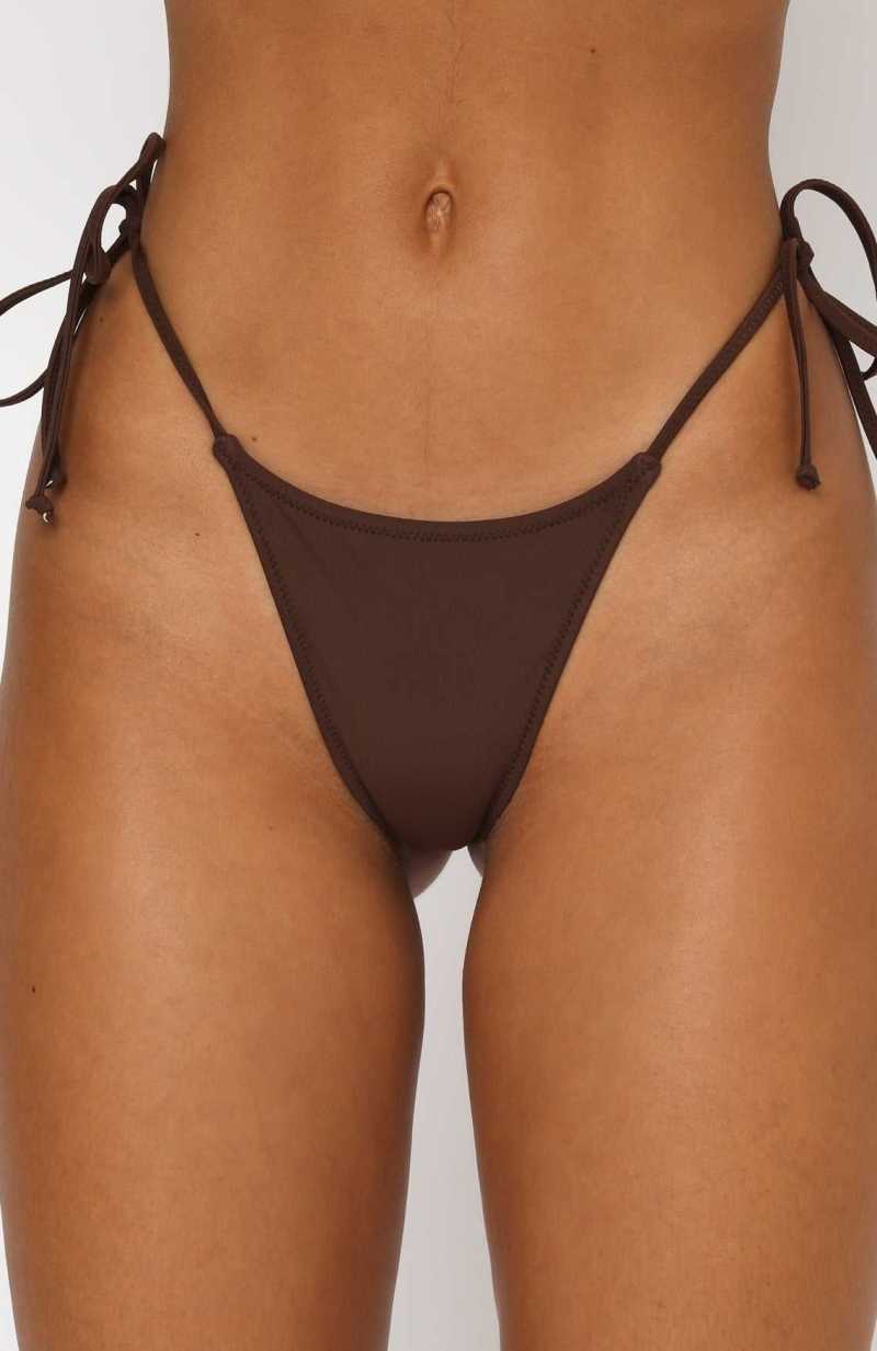 White Fox Cabo Bottoms Chocolate | WRSVOY-693