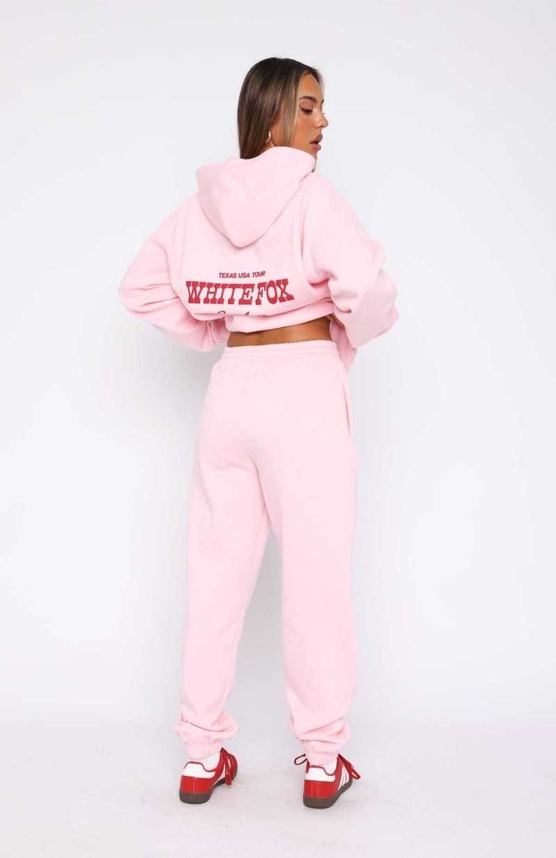 White Fox Capsule 9 Western Classic Sweatpants Posy | QFMVAW-041