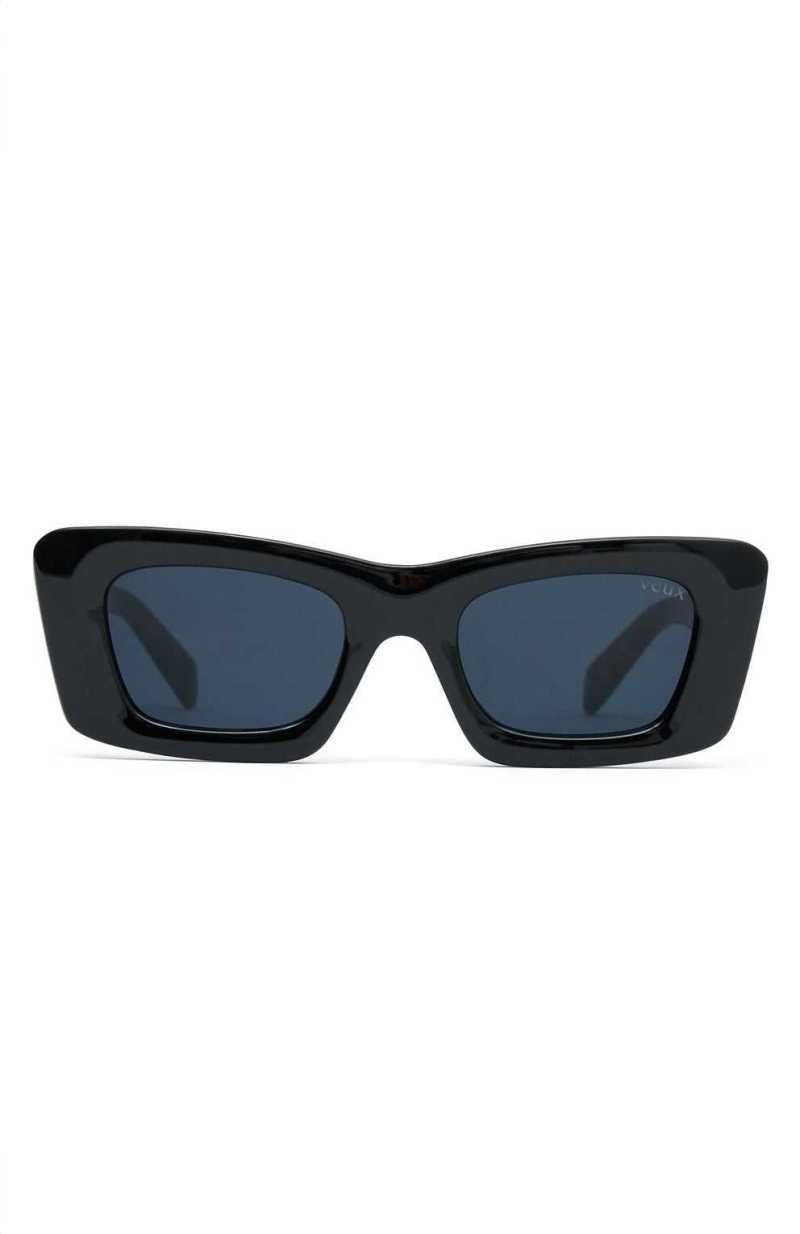 White Fox Deon Sunglasses Black | QHMRGT-673