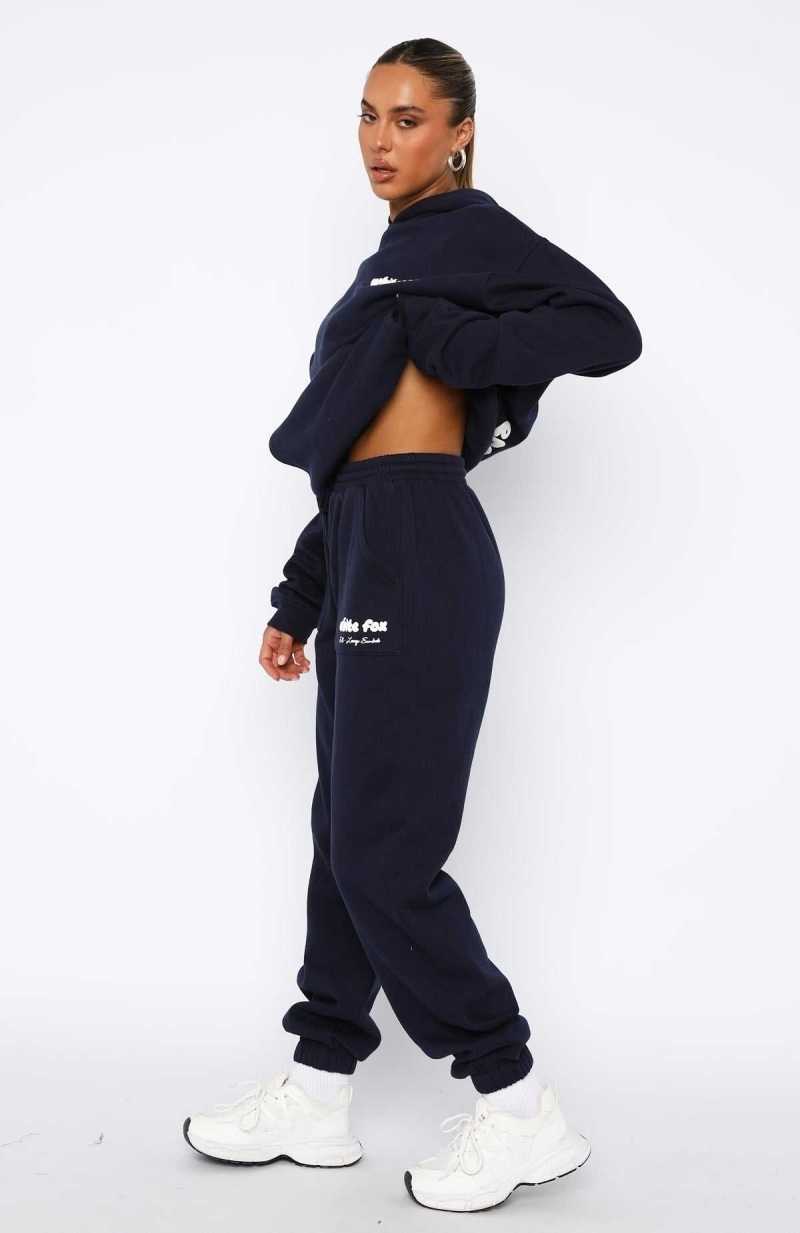 White Fox Era 8 Sweatpants Nautical | VRKEAU-261