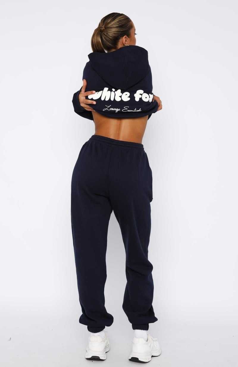 White Fox Era 8 Sweatpants Nautical | VRKEAU-261