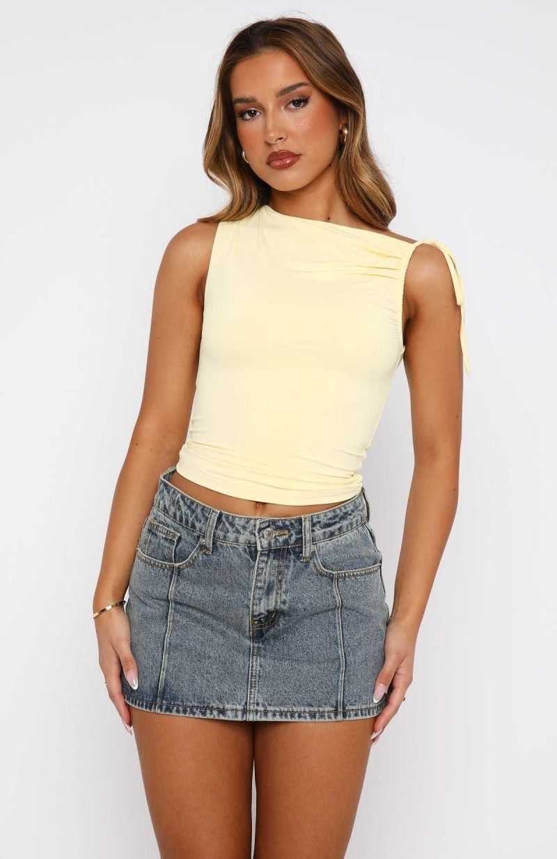 White Fox Ever Mine Top Lemon | HSWTFC-046