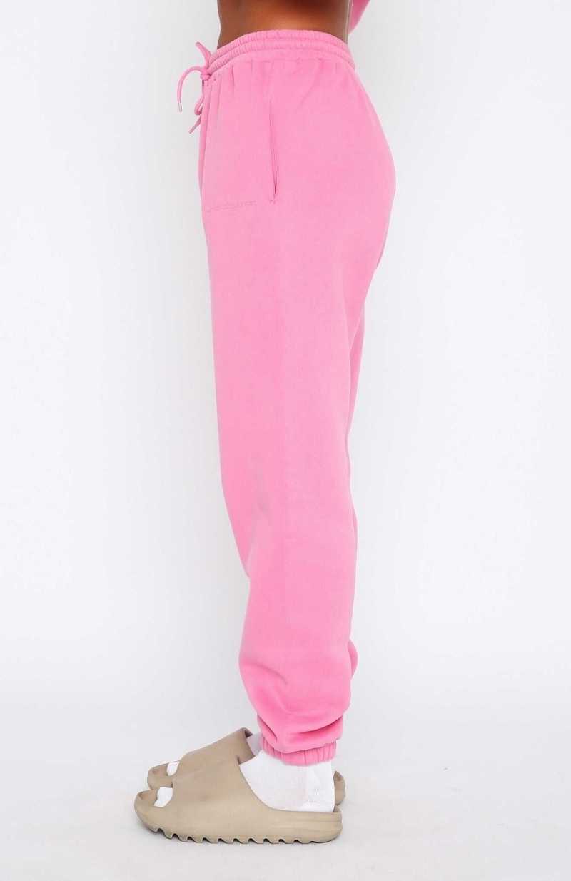 White Fox Future Forward Sweatpants Candy Pink | OCPNUE-293