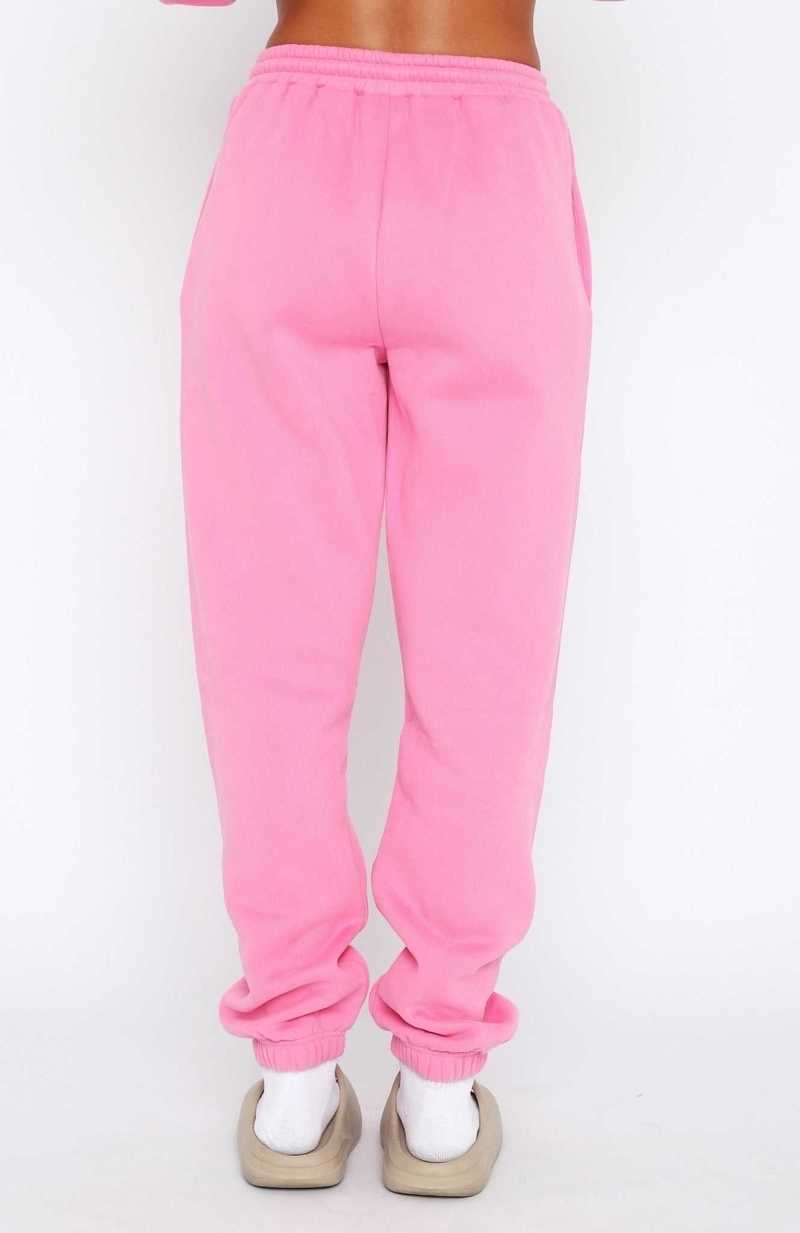 White Fox Future Forward Sweatpants Candy Pink | OCPNUE-293