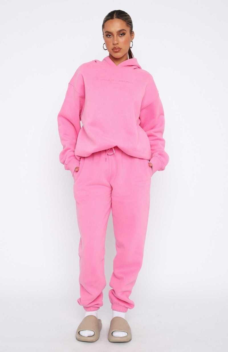 White Fox Future Forward Sweatpants Candy Pink | OCPNUE-293