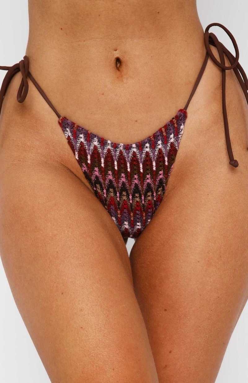 White Fox Golden Lights Bottoms Rouge Zig Zag | BJCAOU-529