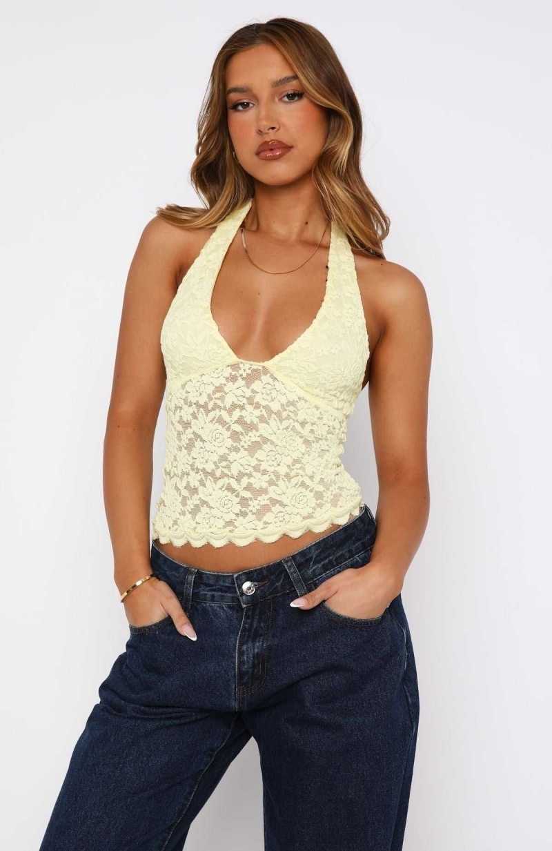 White Fox Had Enough Halter Top Lemon | BFWKED-617