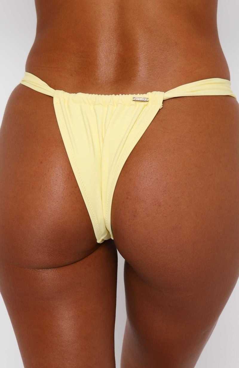 White Fox Huskisson Bottoms Lemon | CXVPRI-364