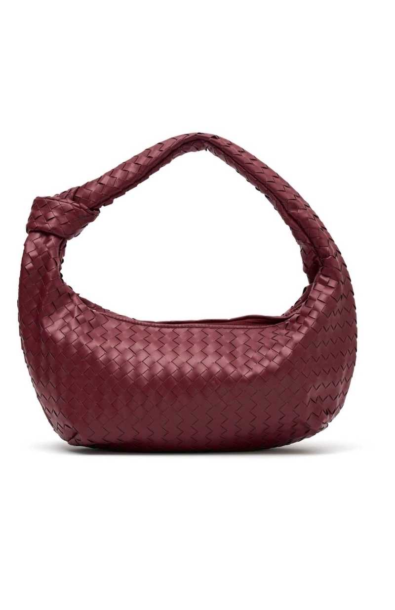 White Fox Lexi Shoulder Bag Maroon | DSKWNV-539