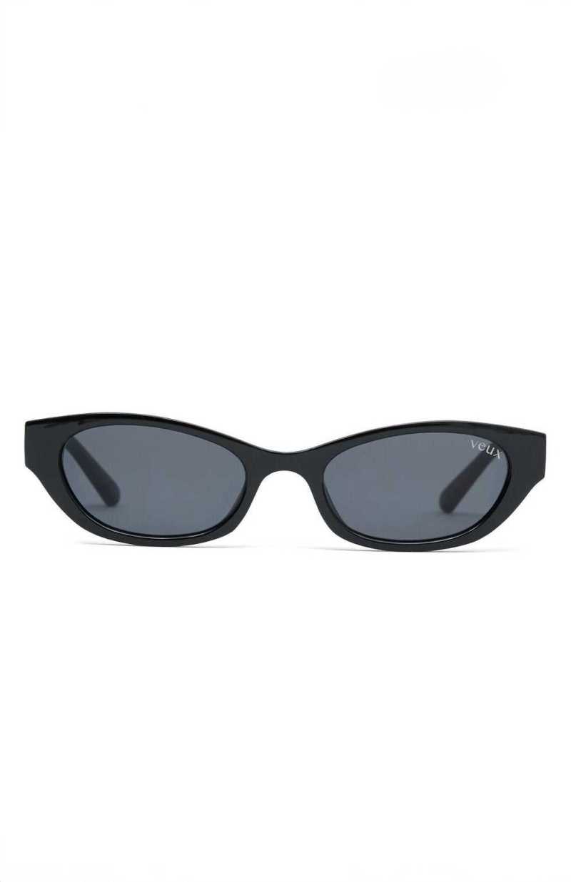 White Fox Nath Sunglasses Black | HTSBPE-682