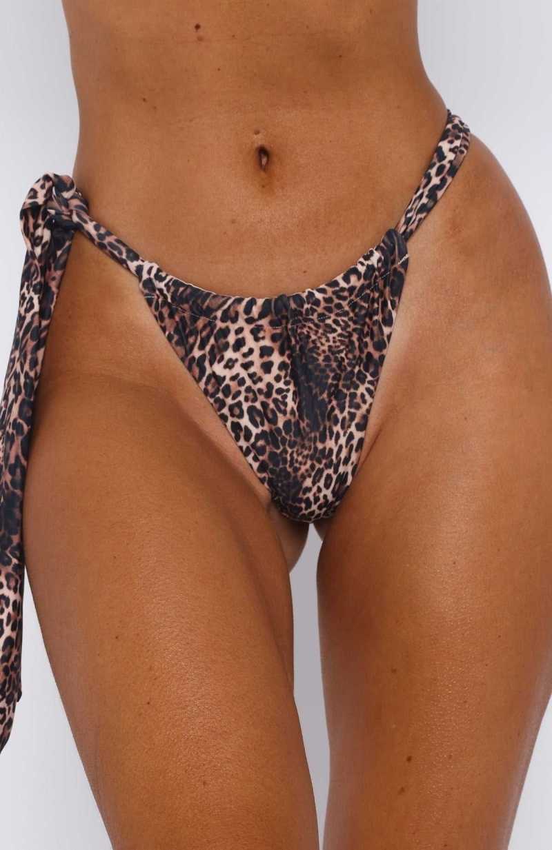 White Fox Ocean Views Bottoms Cheetah | CKEFLW-387