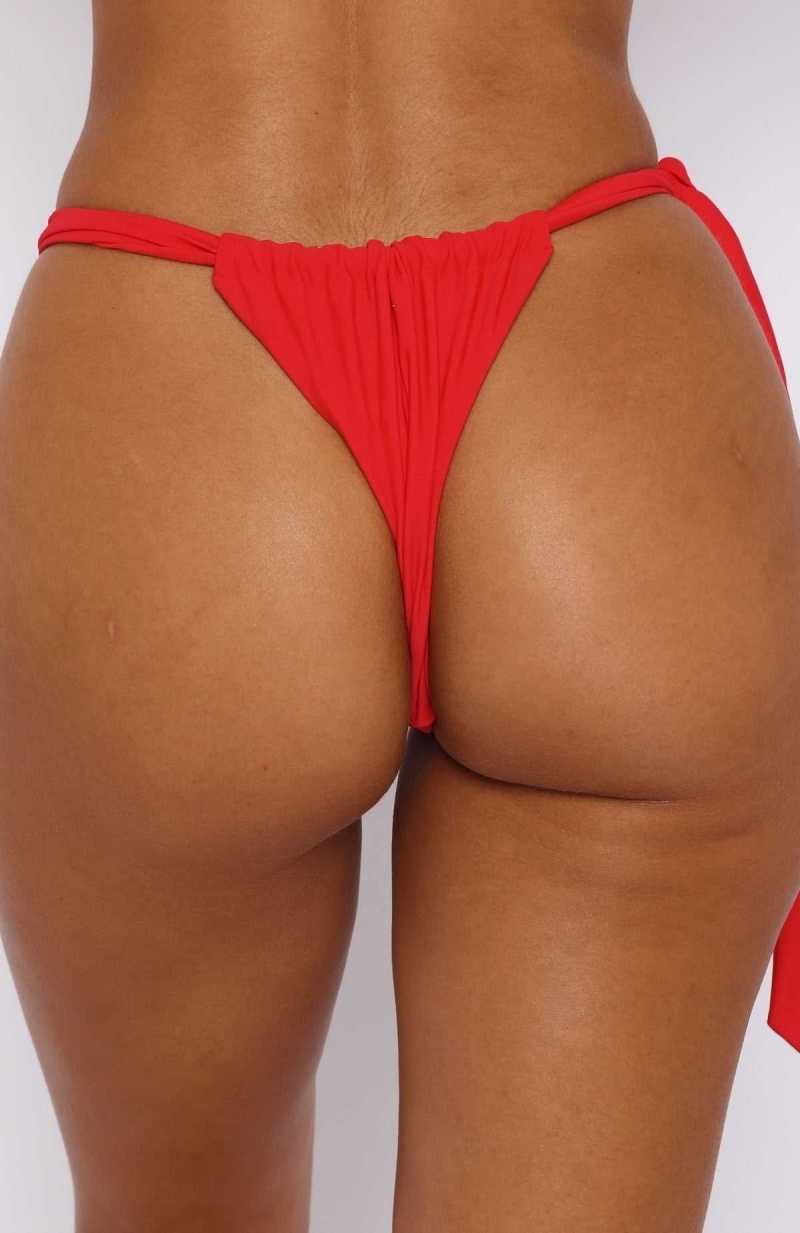 White Fox Ocean Views Bottoms Red | IHOBJN-619