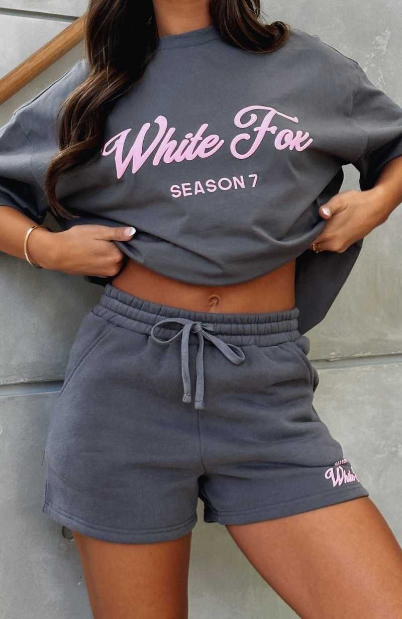 White Fox Season 7 Lounge Shorts Monument | UFTLGQ-174