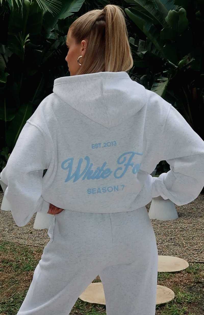 White Fox Season 7 Oversized Hoodie Dawn | RNXBQS-483