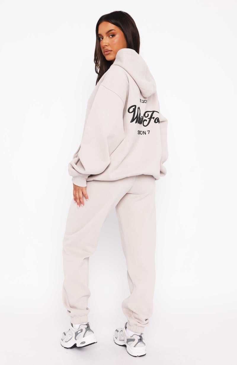 White Fox Season 7 Sweatpants Overcast | WRFHSM-432