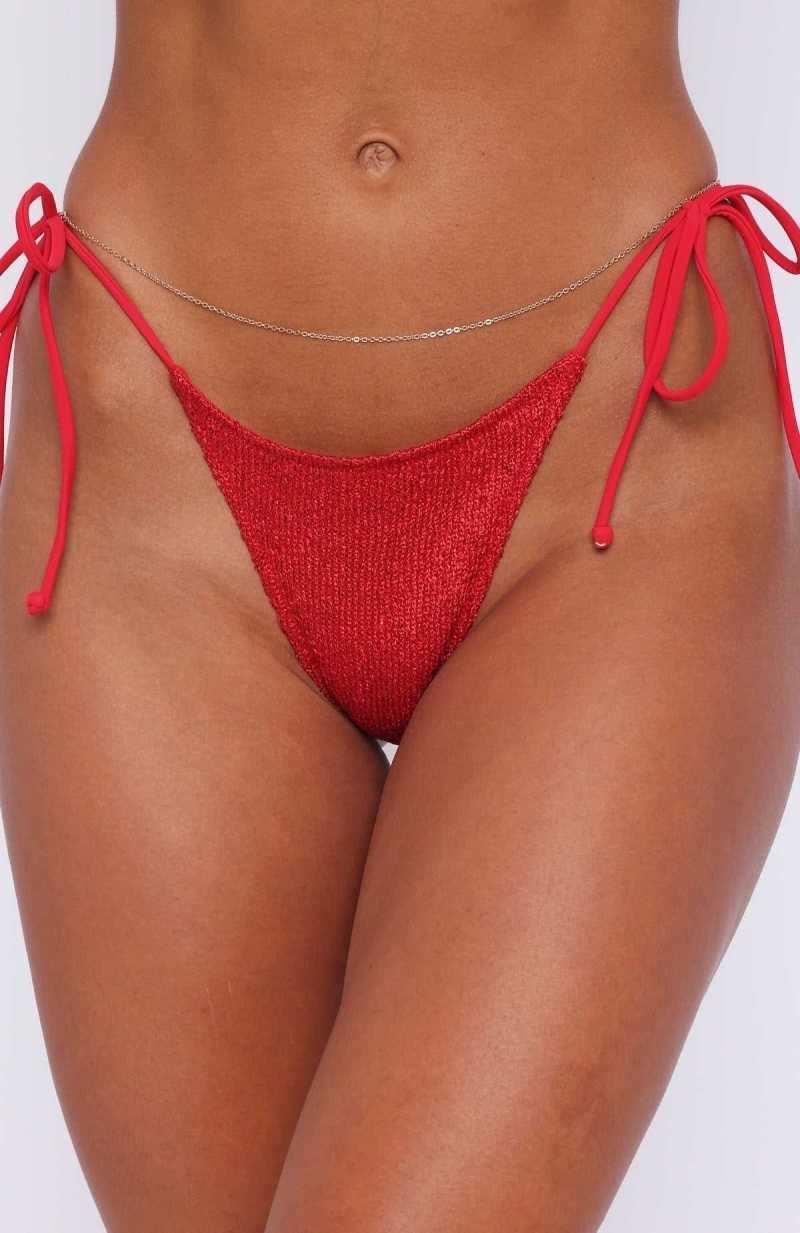 White Fox Tamarama Bottoms Red | MOUAPR-269