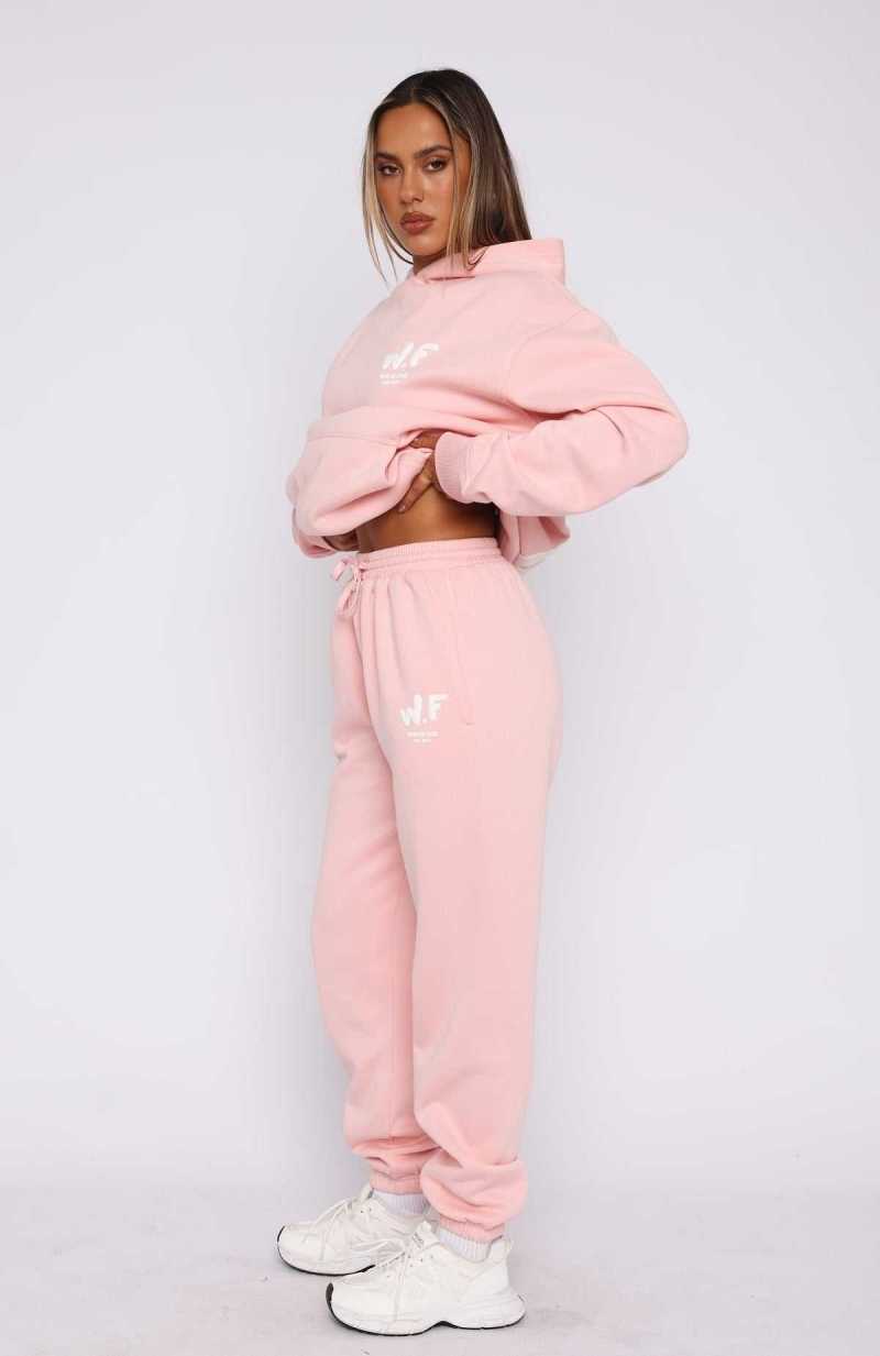 White Fox The New Standard Sweatpants Pink | HXASFJ-926