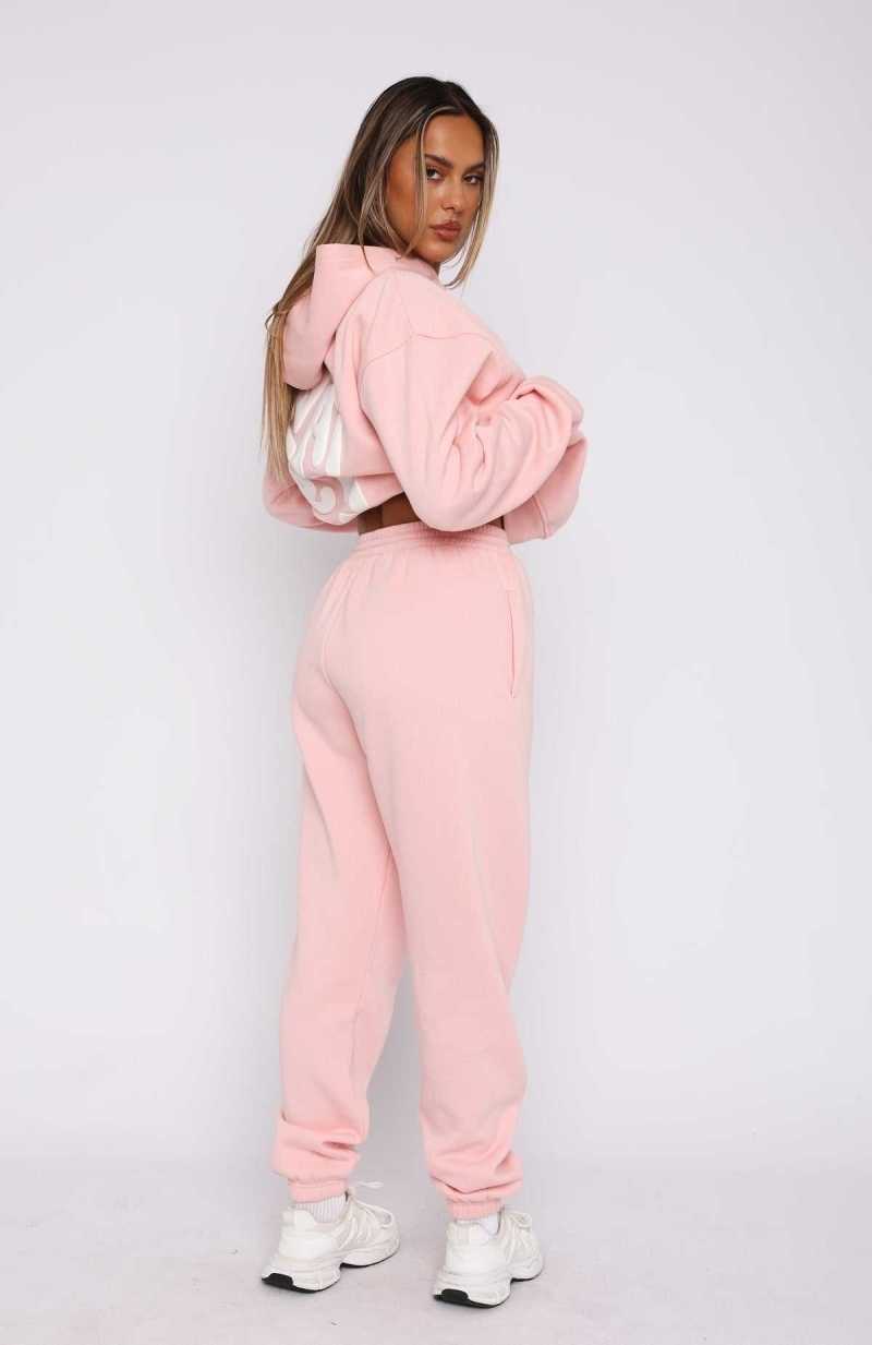 White Fox The New Standard Sweatpants Pink | HXASFJ-926