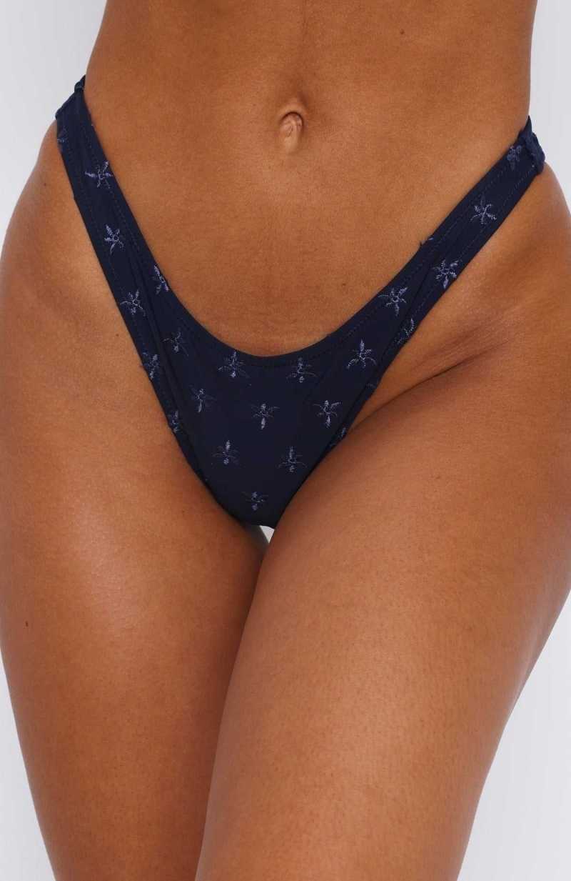 White Fox Turquoise Bay Bottoms Navy | TKYBWA-319